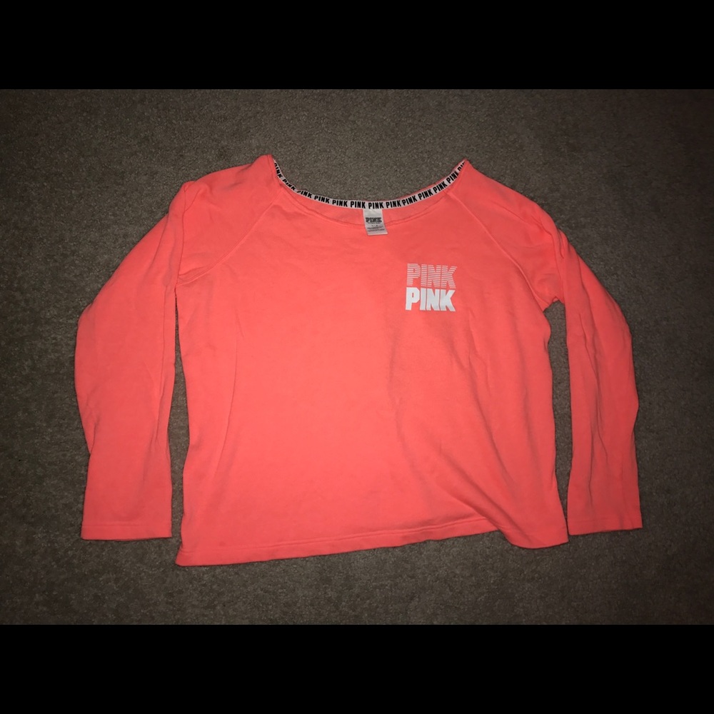 PINK pullover sweatshirt